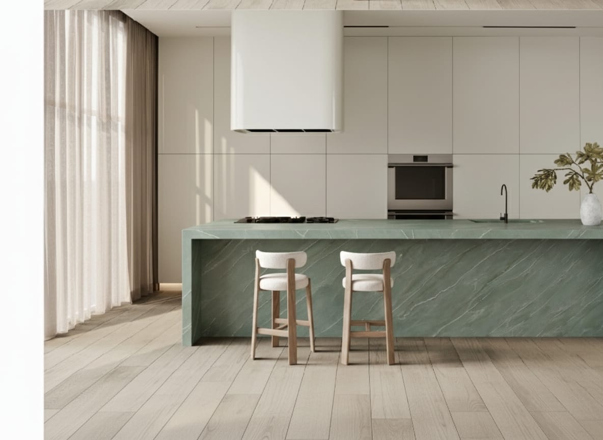 Premium kitchen with Alpha Surfaces benchtop
